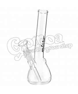 Micro glass rounded bong (16 cm)